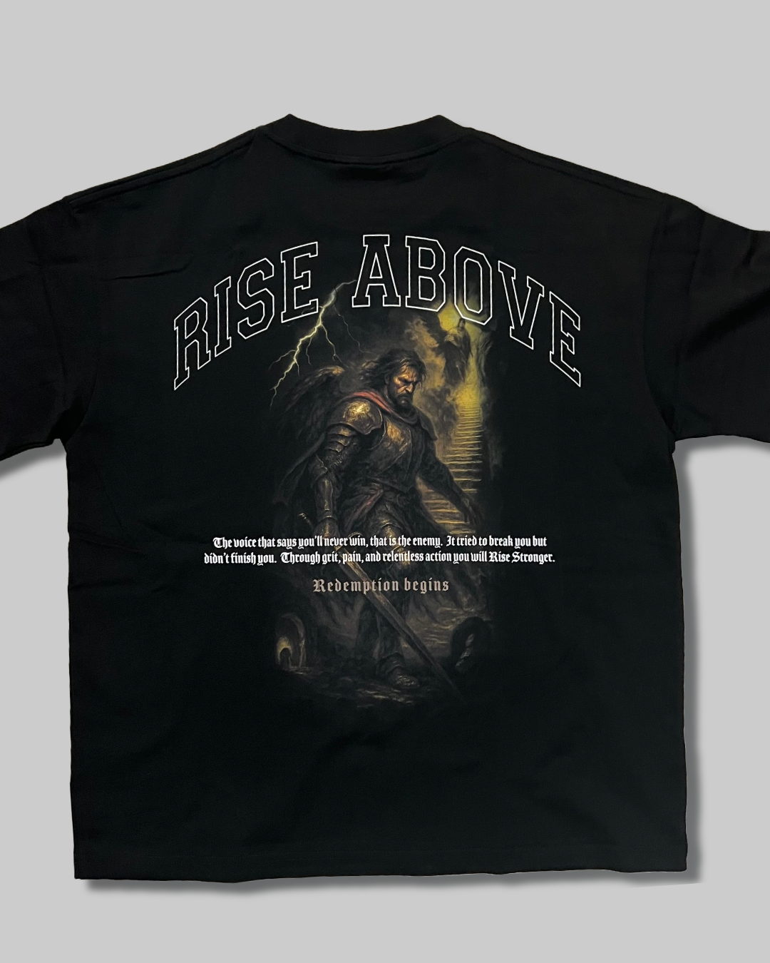 Riseaboveathlete | Redemption | Oversized T Shirt