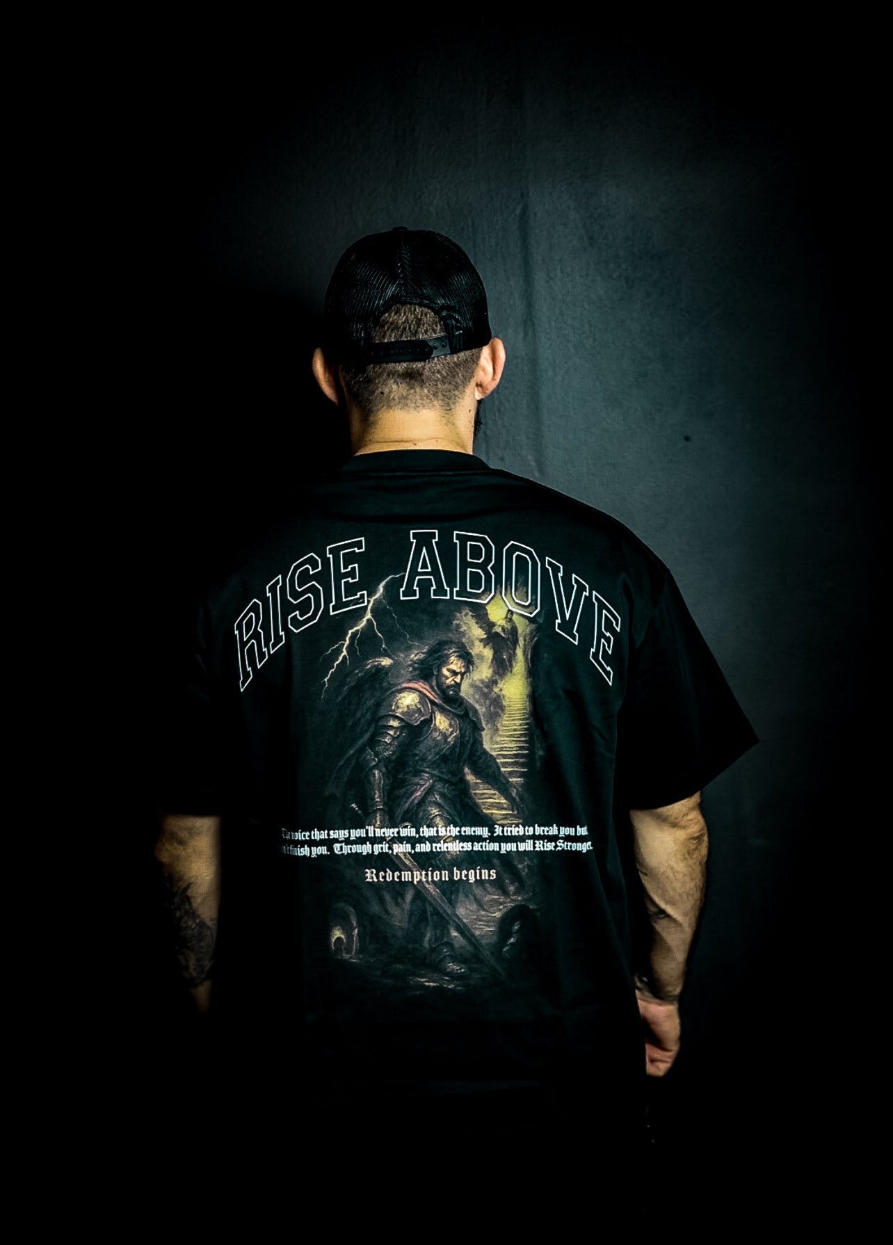 Riseaboveathlete | Redemption | Oversized T Shirt