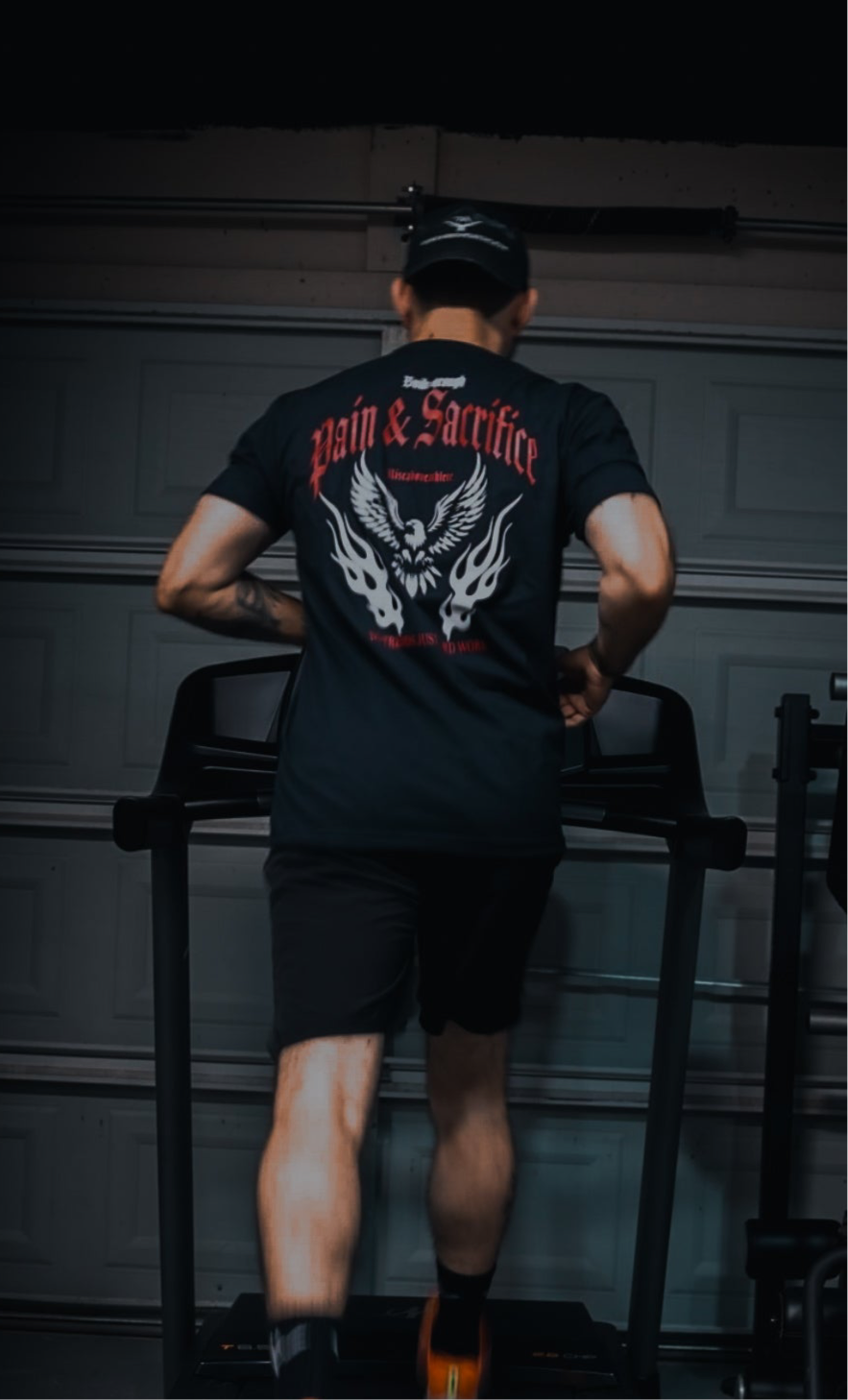 Riseaboveathlete | Pain & Sacrifice | T Shirt