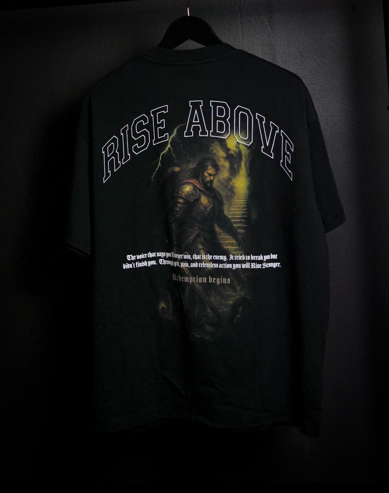 Riseaboveathlete | Redemption | Oversized T Shirt