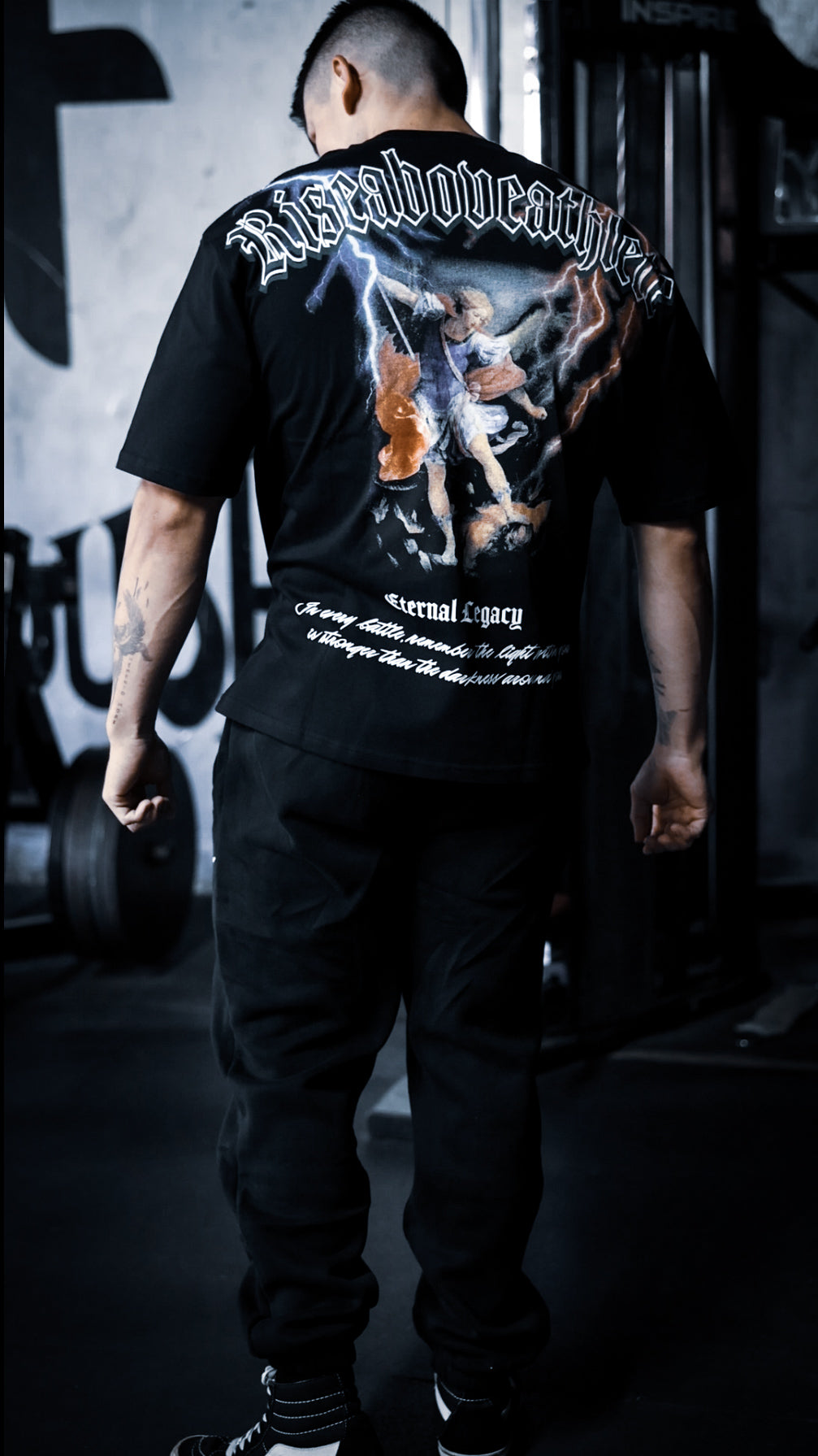 Riseaboveathlete Oversized T - Eternal Legacy