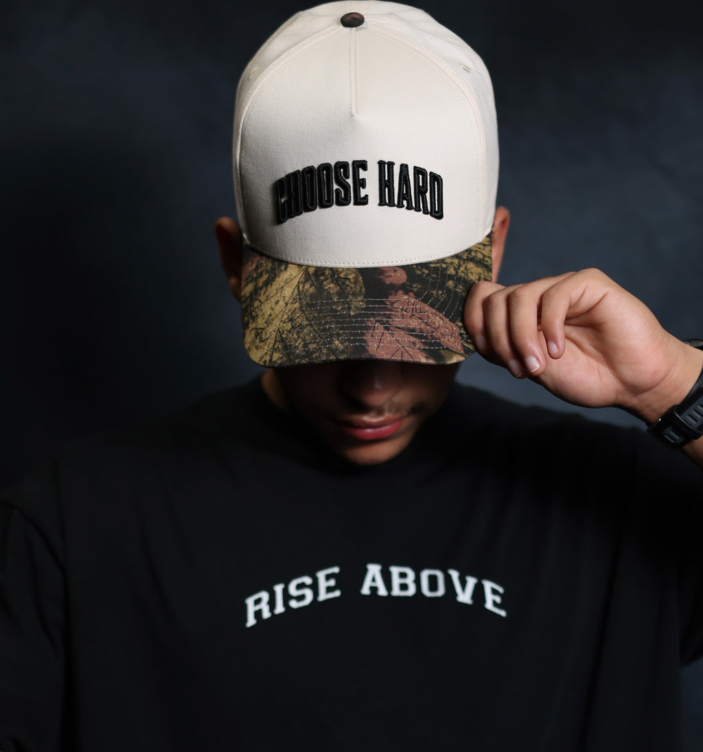 Choose Hard Camo Cap