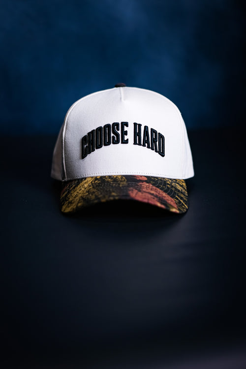 Choose Hard Camo Cap