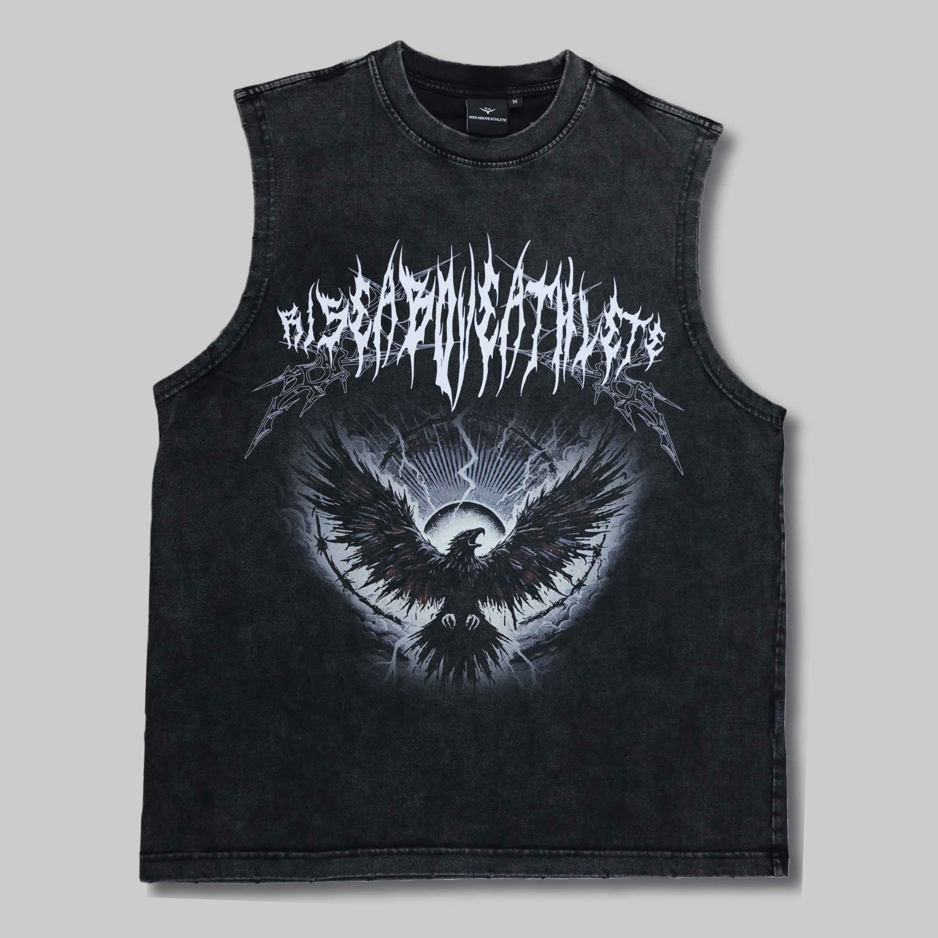 Riseaboveathlete | Gothic Eagle | Acid wash | Tank Top