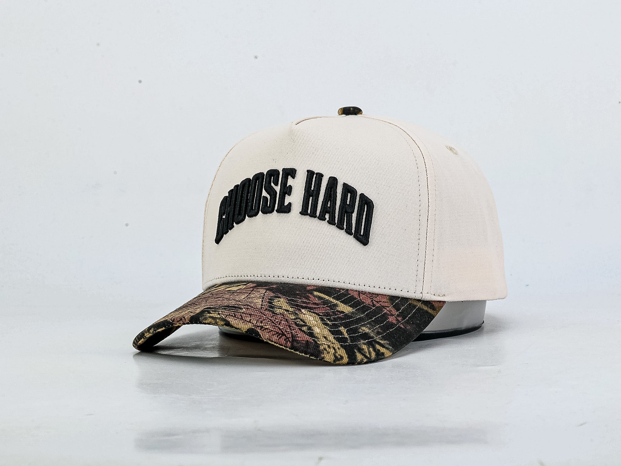Choose Hard Camo Cap
