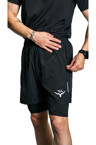 RA Hybrid 5" 2-in-1 Training Shorts