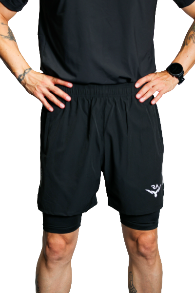 RA Hybrid 5" 2-in-1 Training Shorts