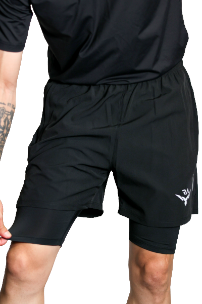 RA Hybrid 5" 2-in-1 Training Shorts