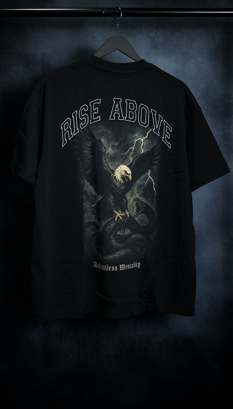 Riseaboveathlete | Relentless Mentality | Oversized T Shirt