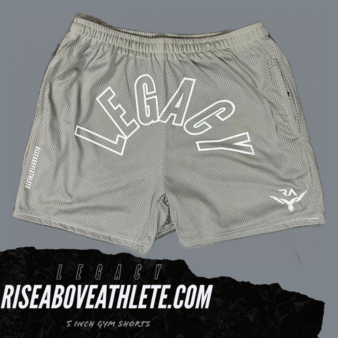 Riseaboveathlete Legacy | 5 inch Gym Shorts