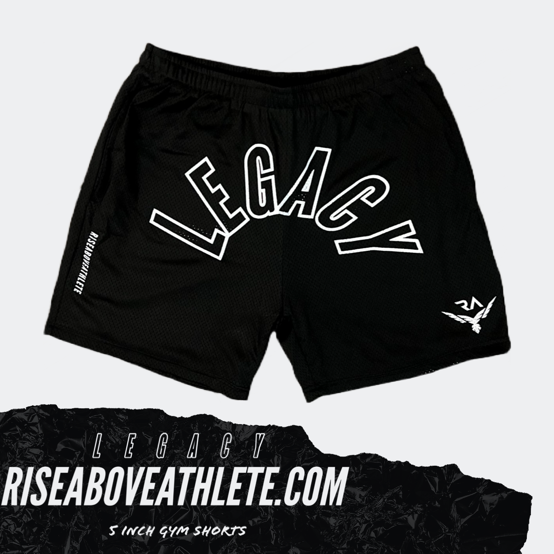 Riseaboveathlete Legacy | 5 inch Gym Shorts