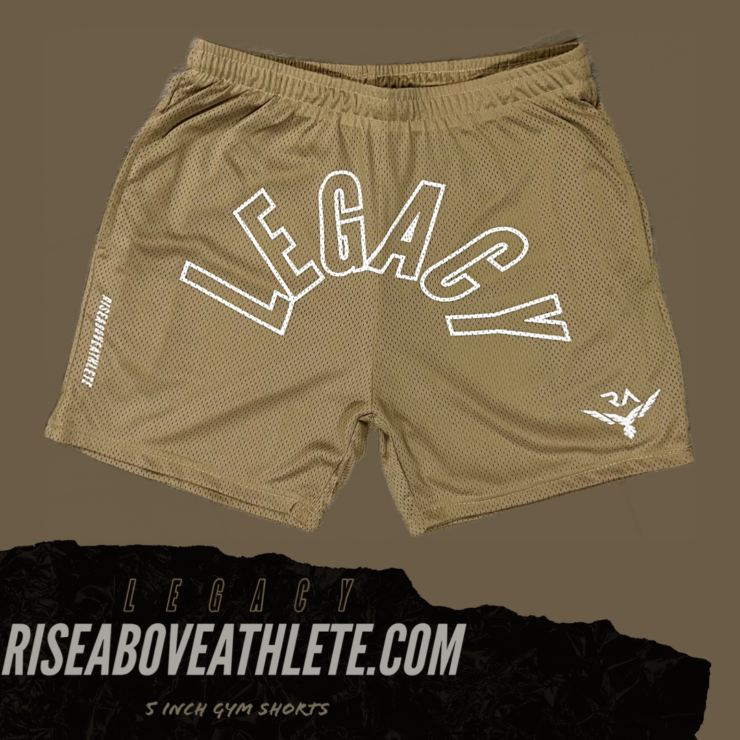 Riseaboveathlete Legacy | 5 inch Gym Shorts