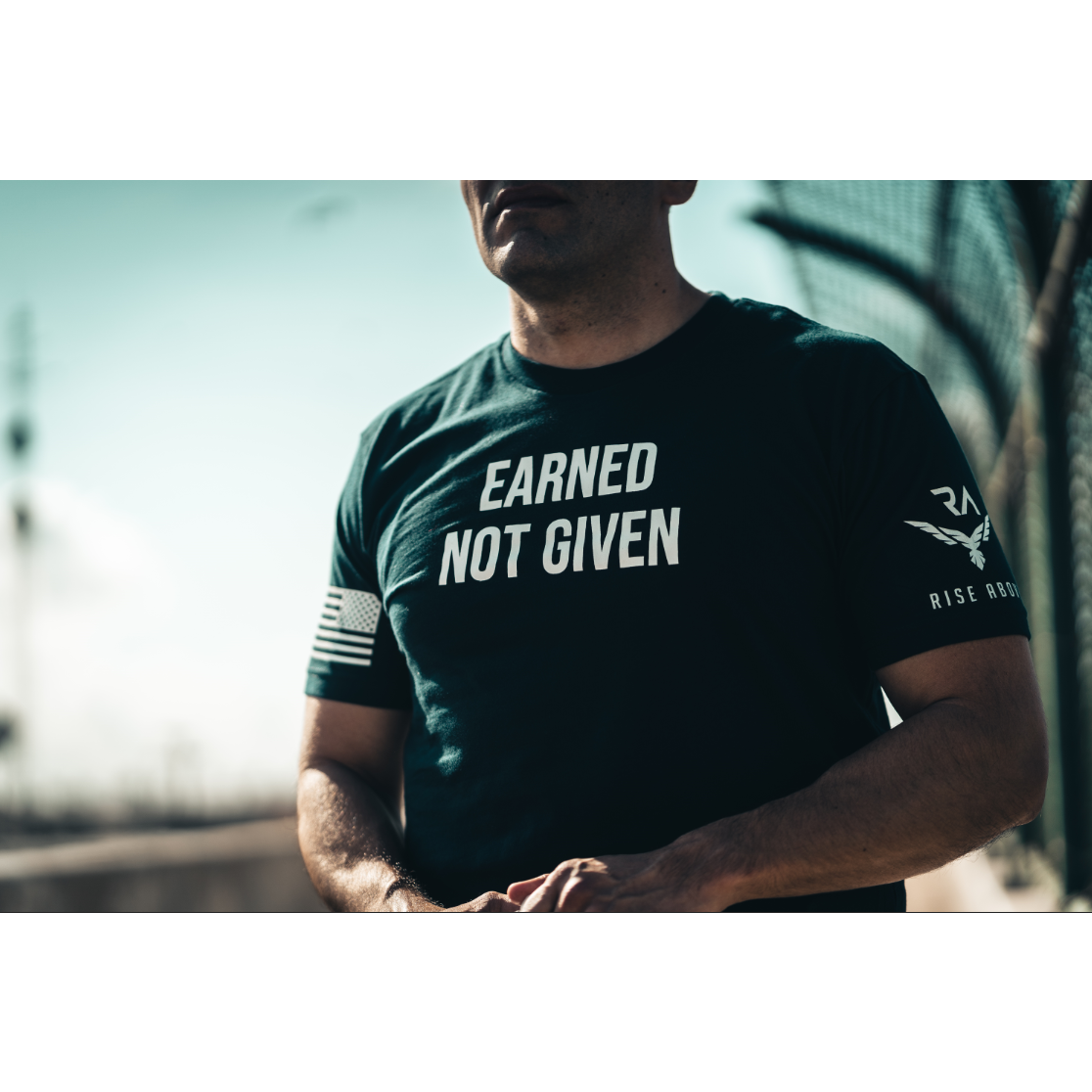 Earned Not Given | Men T Shirt | Riseaboveathlete®