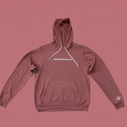 Riseaboveathlete® | Women Hoodie | Mauve Pink