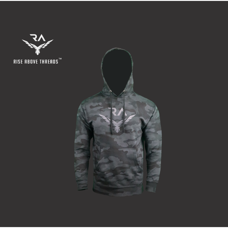 RA Hoodie | Black Camo | Hoodie